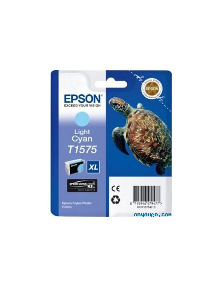 EPSON T1575 CIANO CHIARO 25,9ML XR3000