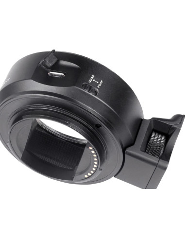 Adattatore Auto Focus Per Ottiche Canon EF/EF-S Su Sony E-Mount Con Display OLED