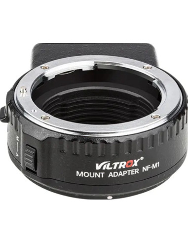 Adattatore MF/AF per obiettivo Nikon F su camera M4/3 NF-M1 SCATOLA APERTA