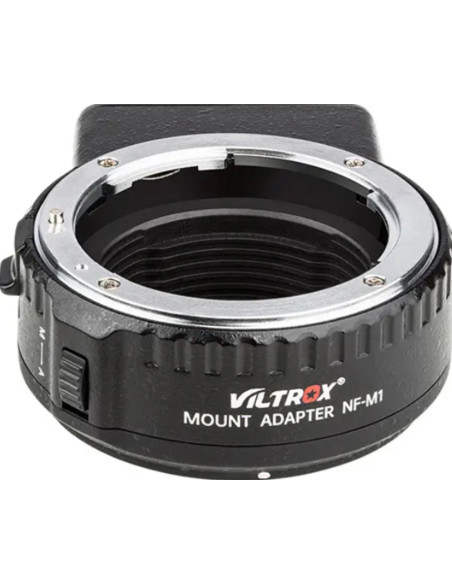 Adattatore MF/AF per obiettivo Nikon F su camera M4/3 NF-M1 SCATOLA APERTA
