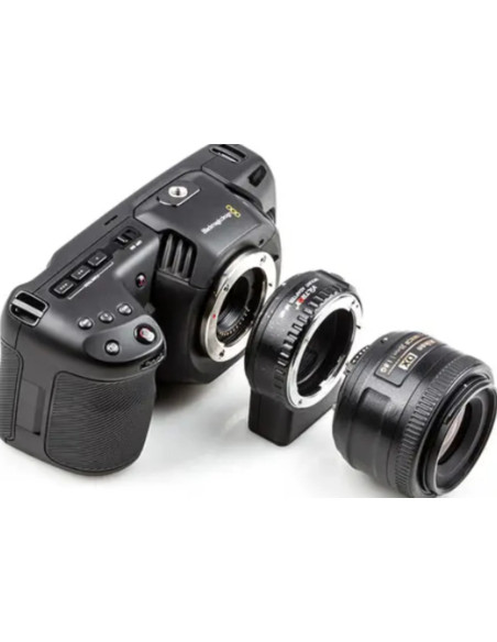 Adattatore MF/AF per obiettivo Nikon F su camera M4/3 NF-M1 SCATOLA APERTA