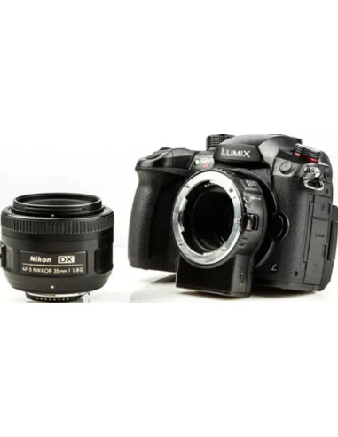 Adattatore MF/AF per obiettivo Nikon F su camera M4/3 NF-M1 SCATOLA APERTA