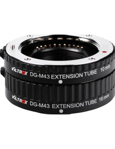Kit Tubi AF Macro per Micro 4/3 DG-M43 10 mm + 16 mm