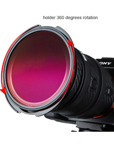 Wolverine Master KIT III magnetico con Holder e Filtro GND 77mm - Scatola aperta