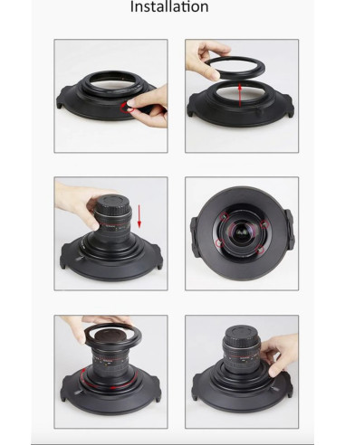 K170 Samyang 14 Holder con slot