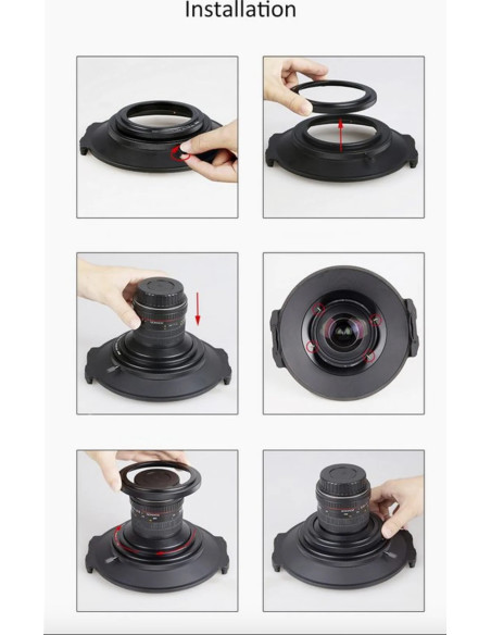 K170 Samyang 14 Holder con slot