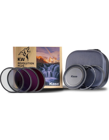 KW REVOLUTION PLUS MASTER KIT 112MM (CPL/ND8/ND64/ND1000/ADAPTER RING/FILTER BAG/FRONT LENS CAP/3D TOOL)