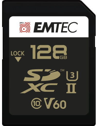 ECMSD128GUHS2V60 128GB UHS-II U3 V60 SpeedIN Pro+