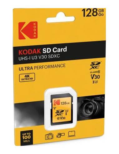 SDXC 128GB ULTRA PERFORMANCE Classe 10 UHS-I U3 V30 A1