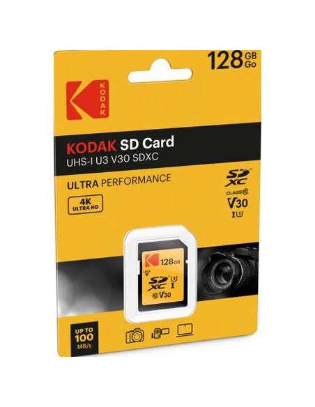 SDXC 128GB ULTRA PERFORMANCE Classe 10 UHS-I U3 V30 A1