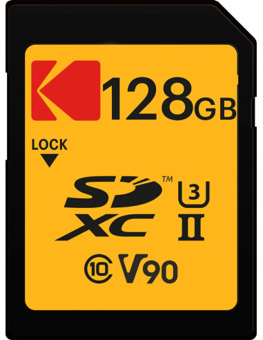 Ultra Pro SDXCII 128GB UHS-II U3 Classe 10 V90 4K/8K