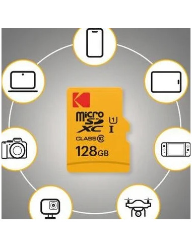 microSD 128GB ULTRA PERFORMANCE Class 10 UHS-1 U3 V30 A1