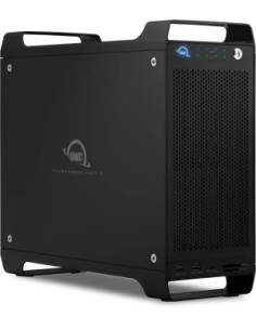 OWC TB3F80D144 144.0TB THUNDERBAY FLEX FLEXIBLE 8-BAY STORAGE/DOCK/PCIE ENCLOSURE WITH 2X TB3 PORTS FEATURING SOFTRAID XT. TB 3 