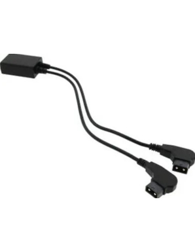 2 vie D-TAP Adattatore Splitter 1 D-TAP maschio a 2 D-TAP femmina
