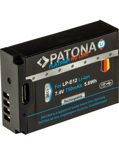 LP-E12 Platinum con USB-C