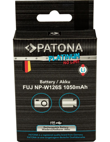 NP-W126S Platinum con USB-C