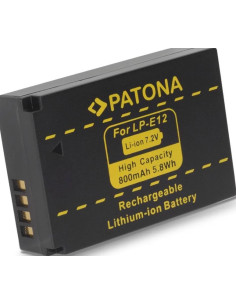 Batteria LP-E12 7.2V 800mAh