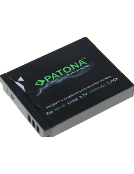 NB-6L Premium 3.7 V 1000 mAh