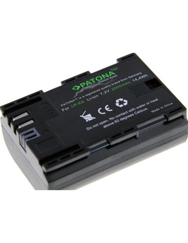LP-E6 Premium 2000 mAh