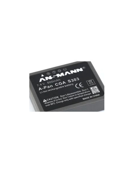 Li-Ion battery pack for cameras A-Pan CGA S 303 Ioni di Litio 700 mAh