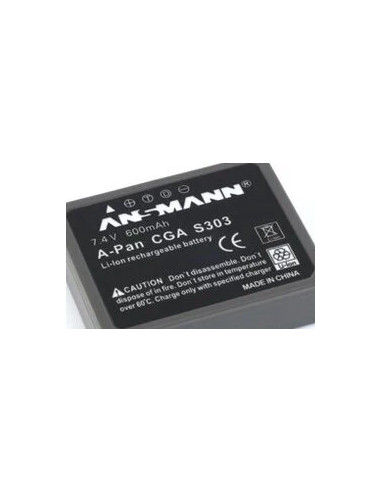 Li-Ion battery pack for cameras A-Pan CGA S 303 Ioni di Litio 700 mAh