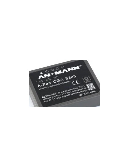 Li-Ion battery pack for cameras A-Pan CGA S 303 Ioni di Litio 700 mAh