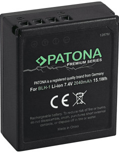 Battery Fully Decoded Olympus BLH-1 OM-D EM-1 MARK 2 EM-1 MARK II BLH-1 E-M1X