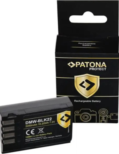 DMW-BLK22 Protect 2250mAh 7,2V
