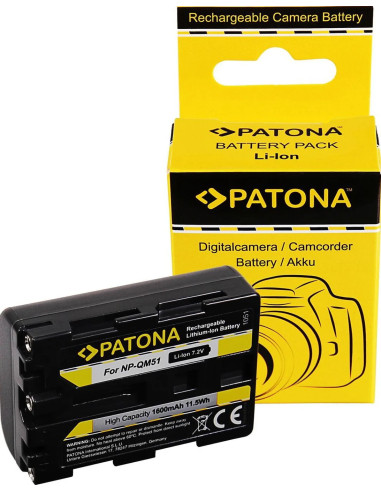 Batteria Sony NP-FM55 QM51 FM50 DSLR-A100
