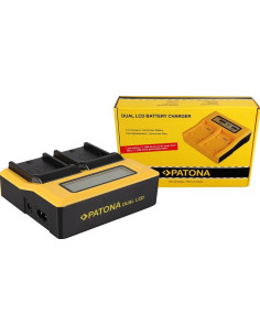 Caricabatteria doppio USB NP-F