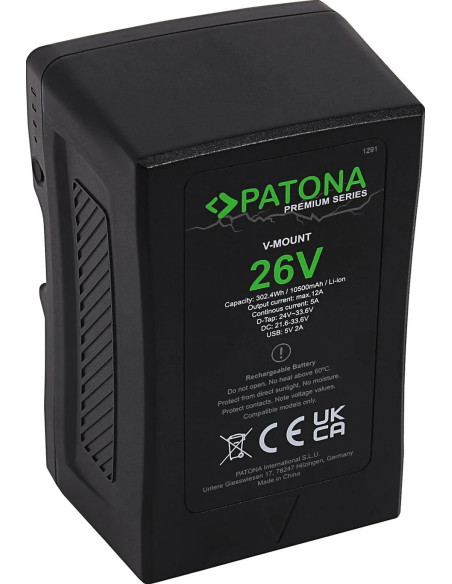 Premium V-Mount 26V 302Wh