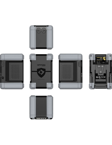 Protect Battery V-Mount 310Wh PD100W Type-C, USB-Output, 2xD-tap