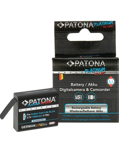 Batteria Platinum per Action Cam Life SL3 e SL4