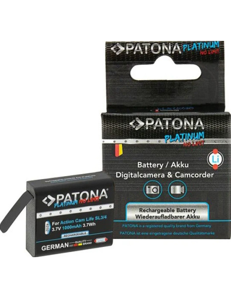 Batteria Platinum per Action Cam Life SL3 e SL4