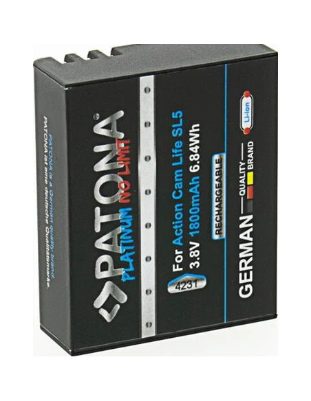 Batteria per Action Cam Life SL5