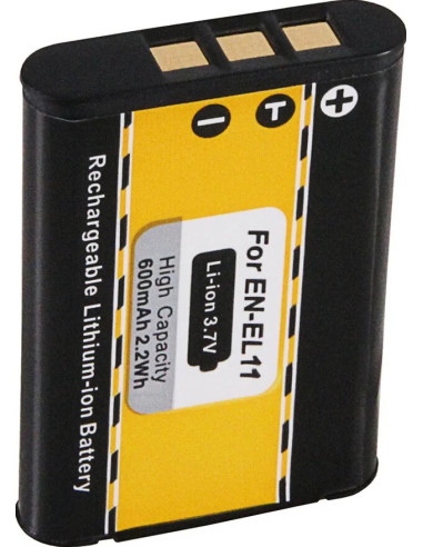 1073 Batteria per fotocamera/videocamera Ioni di Litio 600 mAh