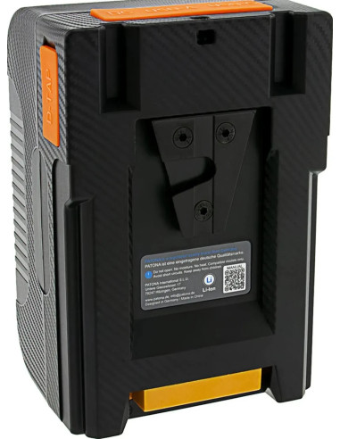 Platinum V-Mount Batteria BP-99W PD65 99Wh USB-C USB-A 2xD-Tap DC-out inclusa Custodia rigida
