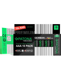PREMIUM 10 PIECES ALKALINE AAA MICRO LR03 BATTERY