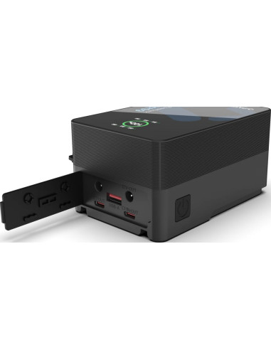 Platinum V-Mount VCompact99 99Wh 14.8V PD100W 2xUSB-C USB-A DC D-Tap inclusa custodia rigida
