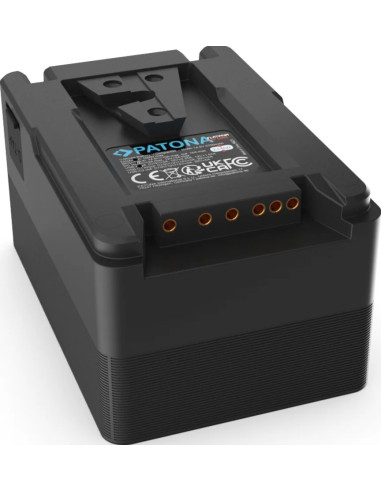 Platinum V-Mount VCompact99 99Wh 14.8V PD100W 2xUSB-C USB-A DC D-Tap inclusa custodia rigida