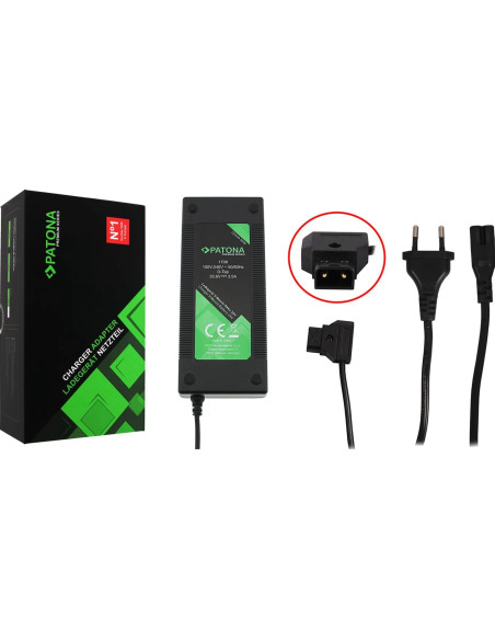 Premium D-Tap Caricabatteria V-Mount 3,5,A for 26V