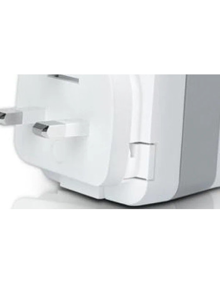 1000 354.0 Indoor battery charger Argento, Bianco carica batterie