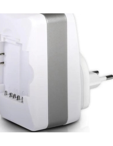 1000 354.0 Indoor battery charger Argento, Bianco carica batterie