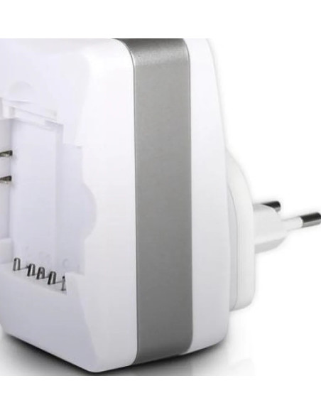 1000 354.0 Indoor battery charger Argento, Bianco carica batterie