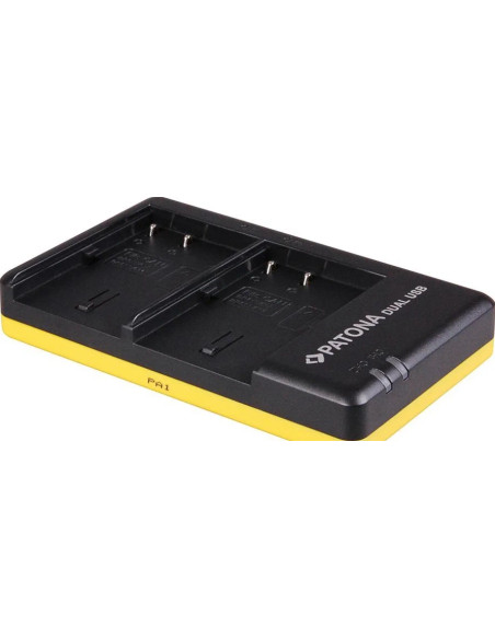 Caricabatterie DUAL USB per Canon Powershot