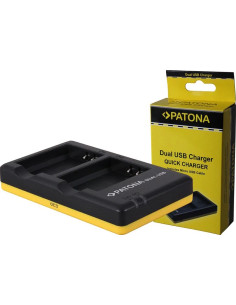 Caricabatterie DUAL USB per Canon EOS-1100D