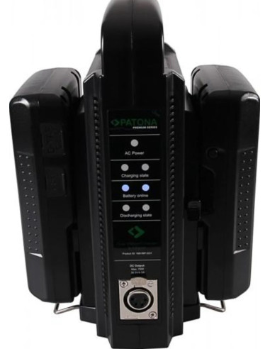 Caricabatterie DUAL USB per V-Mount