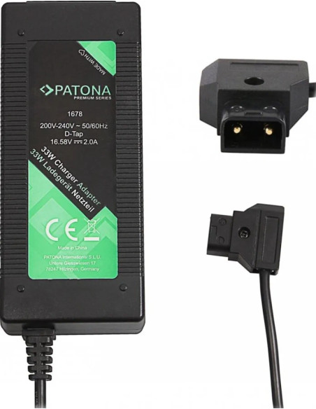 Caricabatteria Premium per V-Mount Porta D-TAP