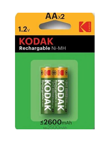 Pile Stilo ricaricabili precaricate 2600mAh 2pz