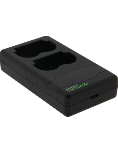 Caricabatteria Premium Twin Performance PD per Fuji NP-W235